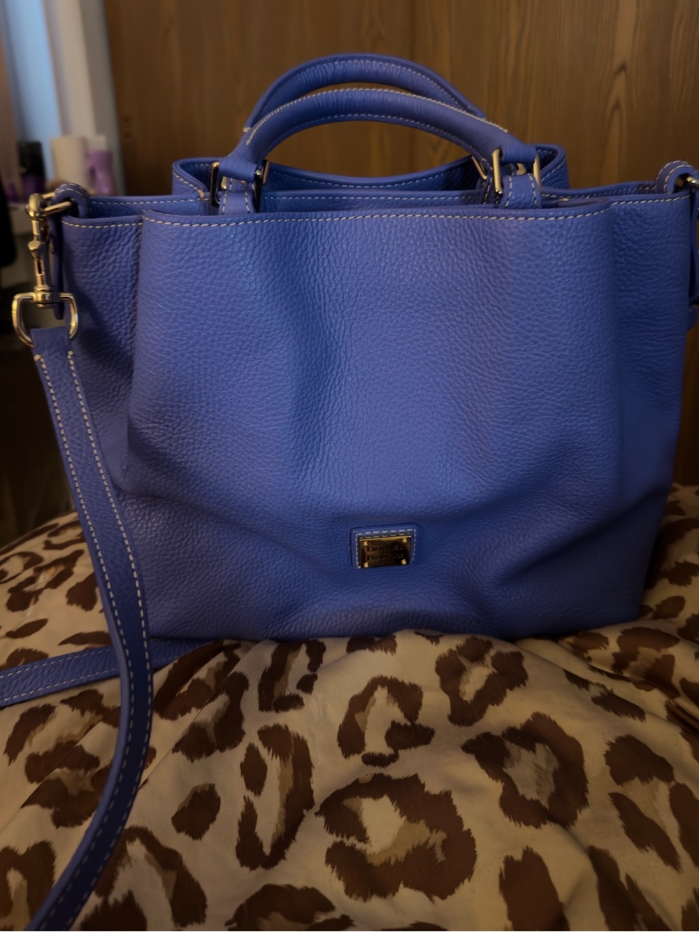 Dooney and Burke Satchel in Periwinkle